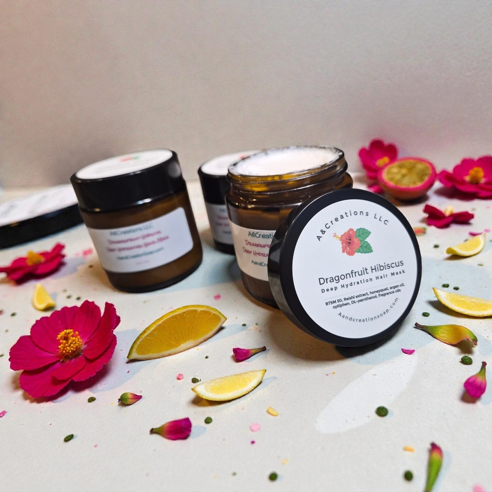 Dragonfruit Hibiscus Deep Conditioning Hair Mask